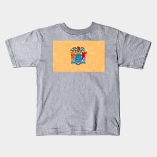 State flag of New Jersey Kids T-Shirt